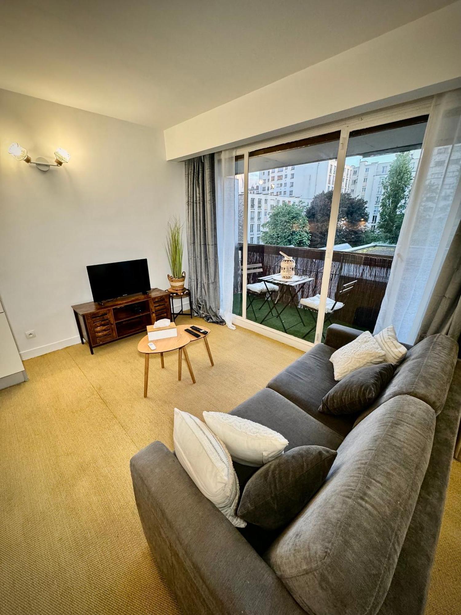 Appartement Avec Piscine París Exterior foto